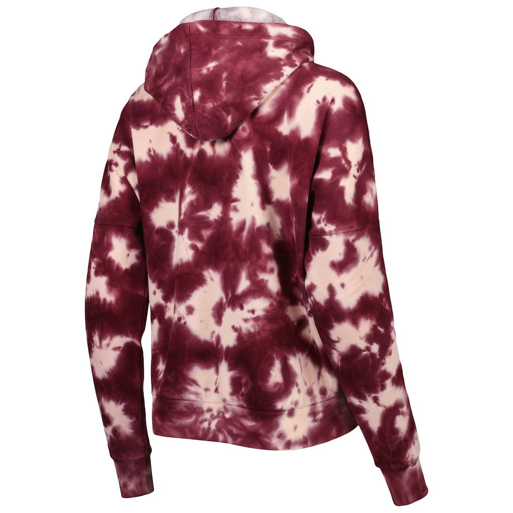 NFL Washington Commanders Women's Cloud Dye Fleece Pullover Hoodie