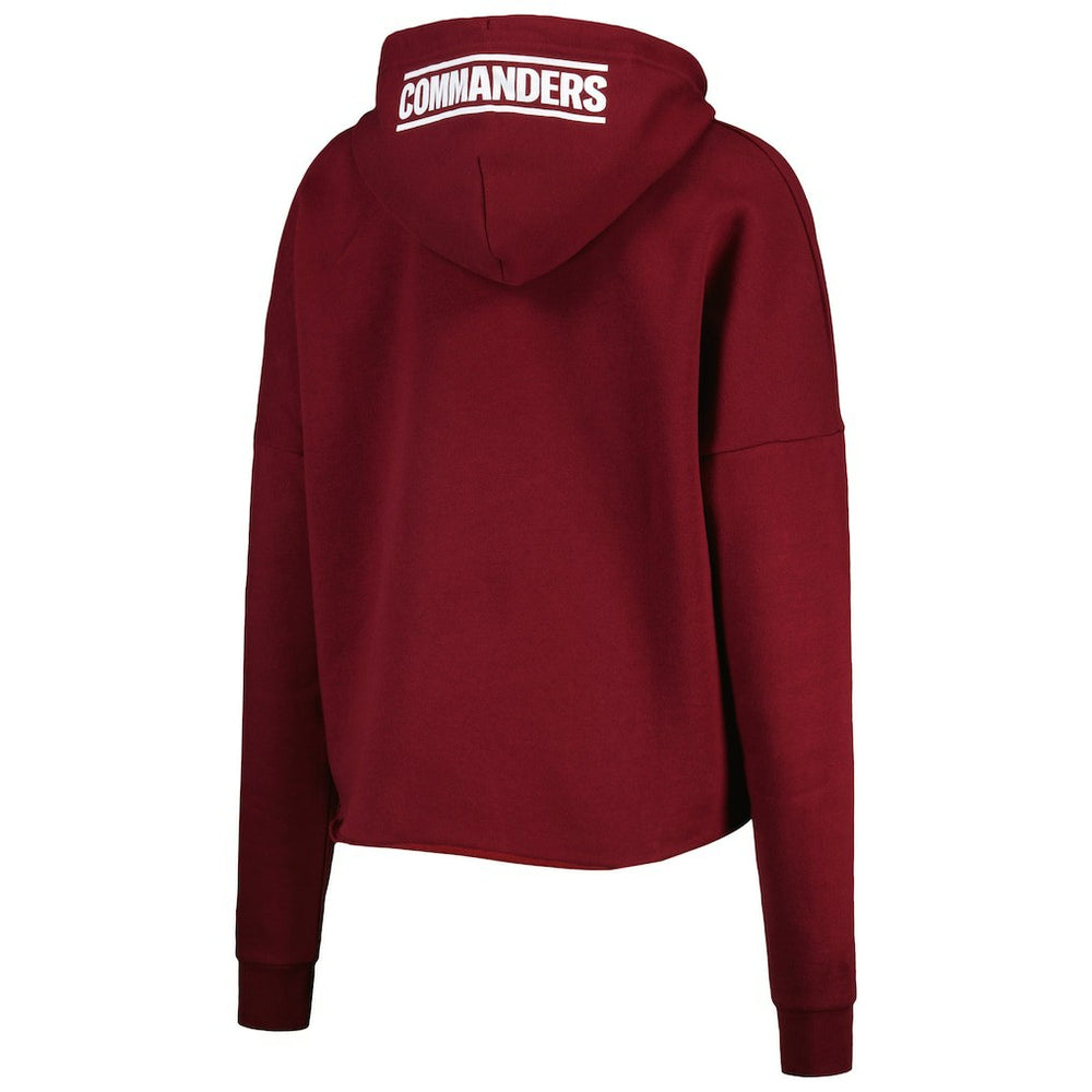 NFL Washington Commanders Women's Foil Sleeve Pullover Hoodie