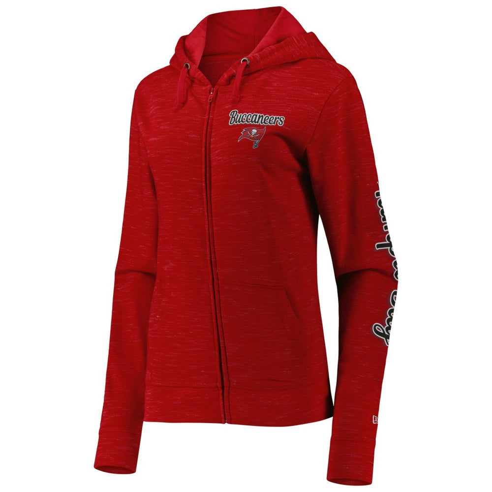 NFL Tampa Bay Buccaneers Women's Reverse Space-Dye Full-Zip Hoodie