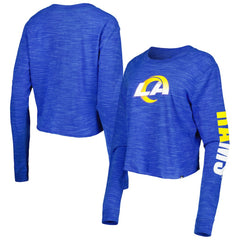NFL Los Angeles Rams Women's Crop Long Sleeve T-Shirt
