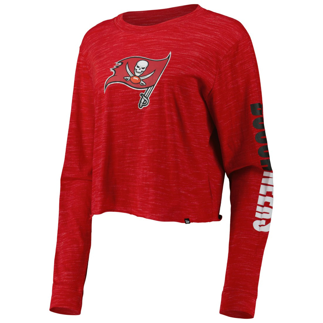 NFL Tampa Bay Buccaneers Women's Crop Long Sleeve T-Shirt