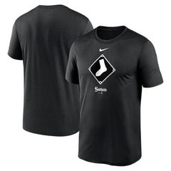 Chicago White Sox City Connect Logo T-Shirt - Black | Nike