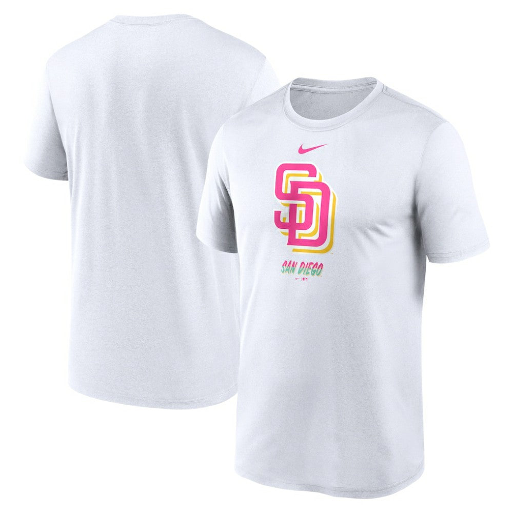 San Diego Padres City Connect Logo T-Shirt - White | Nike