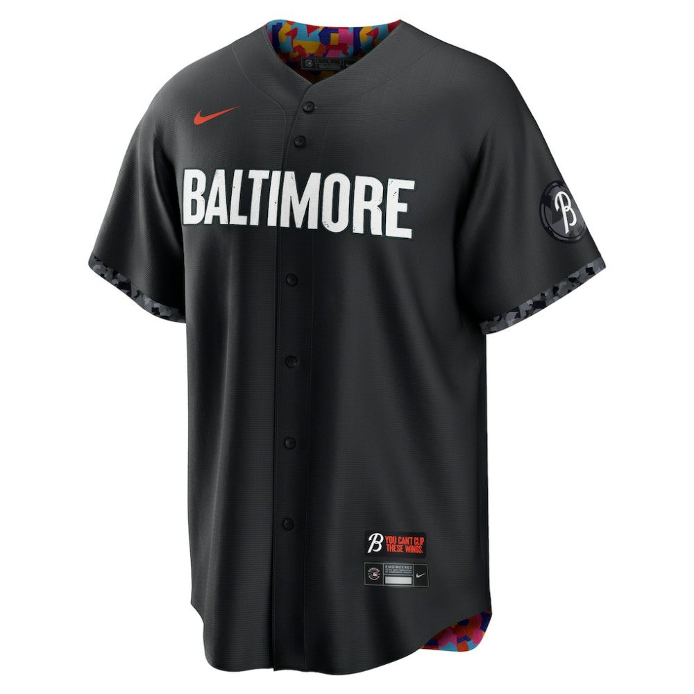 Baltimore Orioles City Connect Replica Jersey - Black | Nike