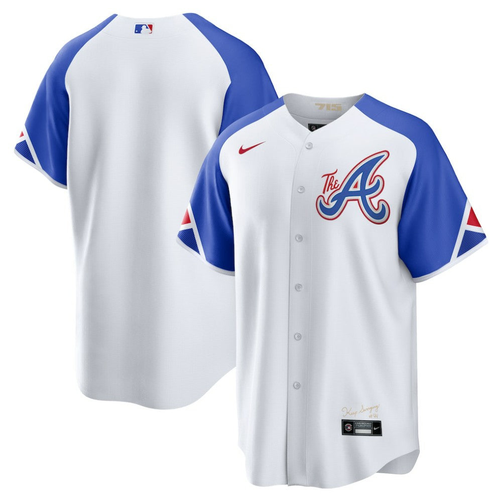Atlanta Braves 2023 City Connect Replica Jersey - White | Nike