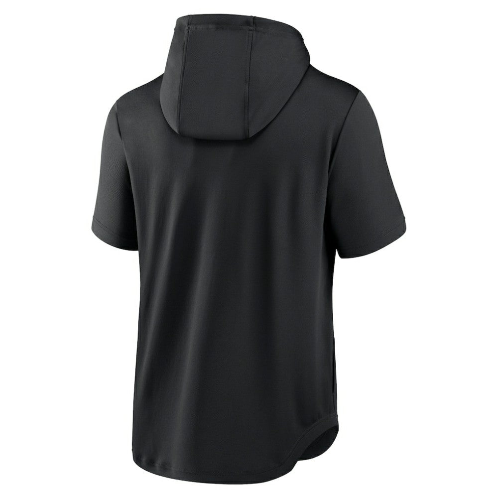 Baltimore Orioles City Connect Short Sleeve Pullover Hoodie - Black | Nike