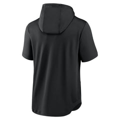 Chicago White Sox City Connect Short Sleeve Pullover Hoodie - Black | Nike