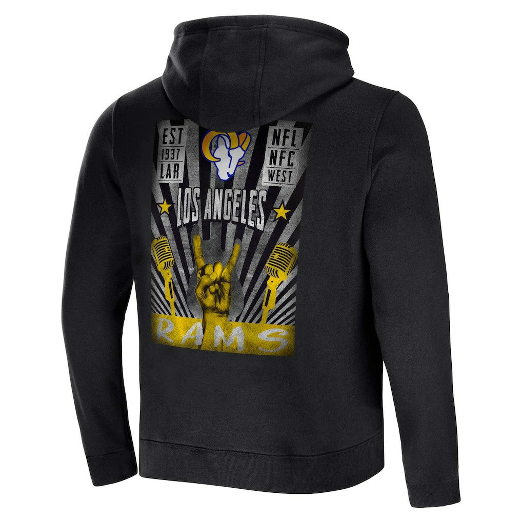 NFL Los Angeles Rams NFL x Darius Rucker Collection Rocker Full-Zip Hoodie