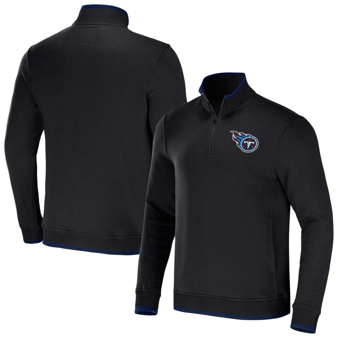 NFL Tennessee Titans NFL x Darius Rucker Collection Logo Quarter-Zip Top