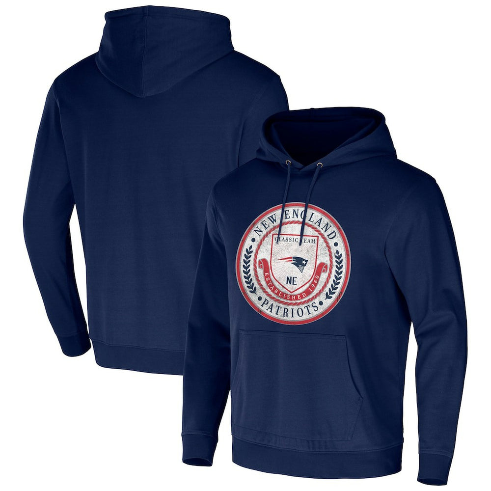 NFL New England Patriots NFL x Darius Rucker Collection Washed Pullover Hoodie