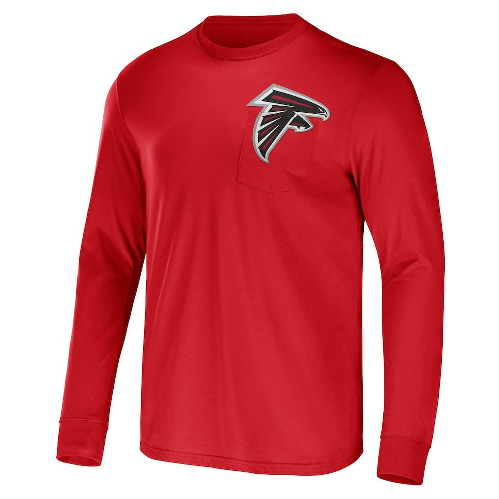NFL Atlanta Falcons NFL x Darius Rucker Collection Team Long Sleeve Pocket T-Shirt