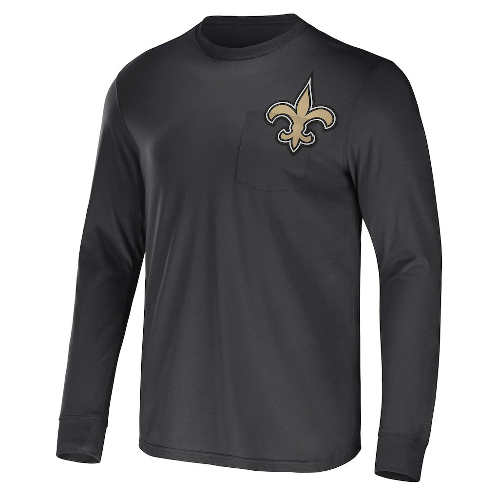 NFL New Orleans Saints NFL x Darius Rucker Collection Team Long Sleeve Pocket T-Shirt