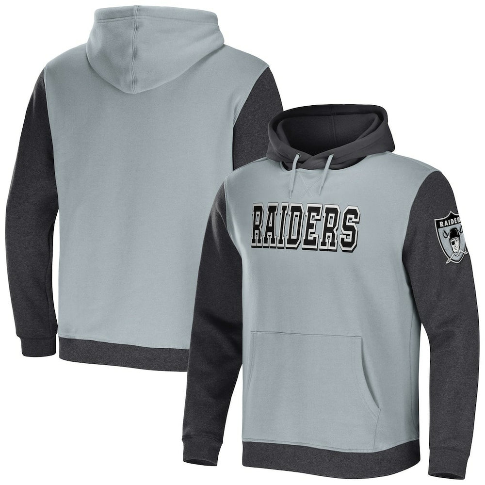 NFL Las Vegas Raiders NFL x Darius Rucker Collection Colorblock Pullover Hoodie