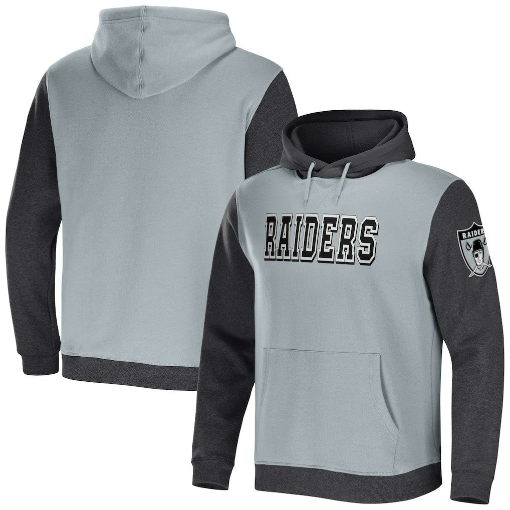 NFL Las Vegas Raiders NFL x Darius Rucker Collection Colorblock Pullover Hoodie