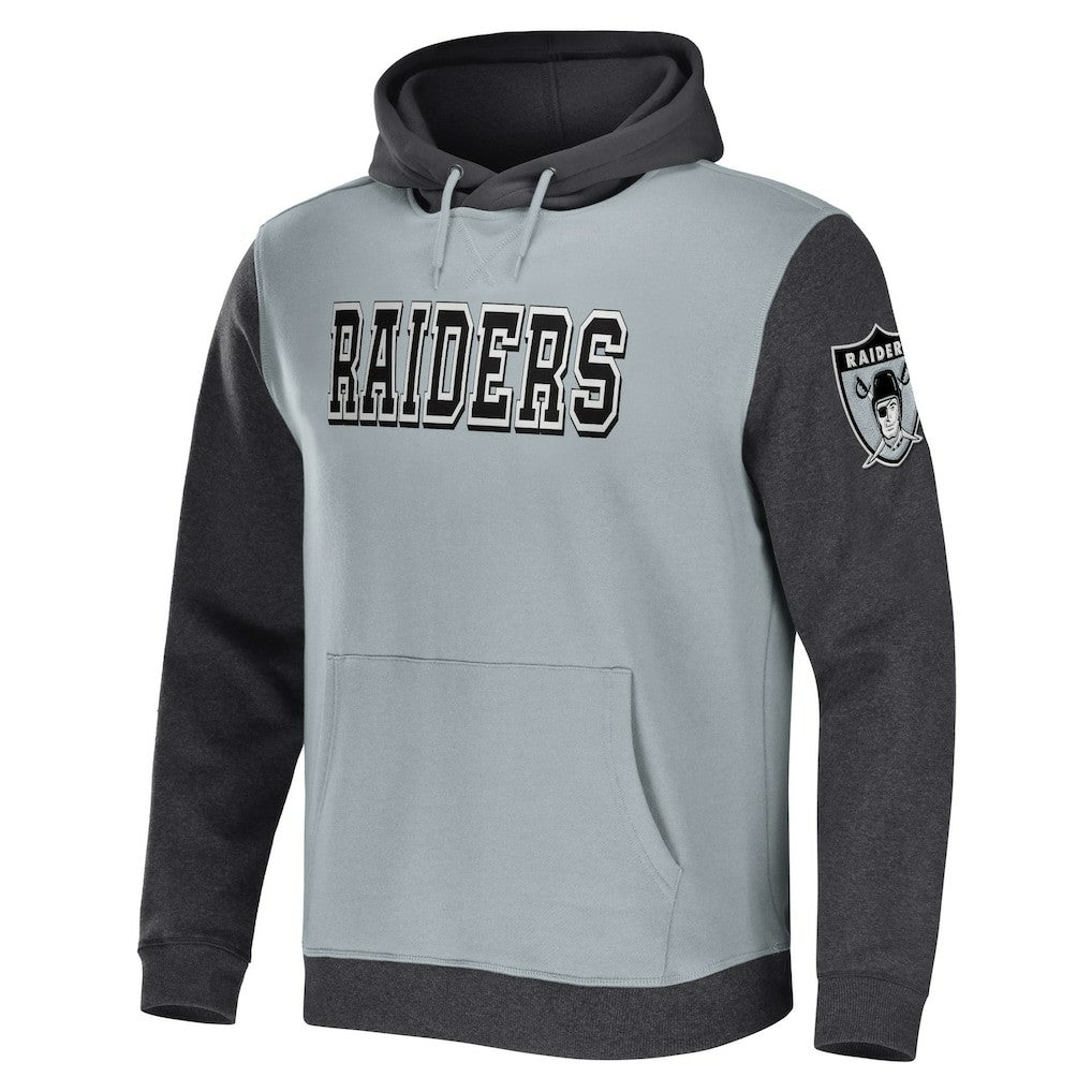 NFL Las Vegas Raiders NFL x Darius Rucker Collection Colorblock Pullover Hoodie
