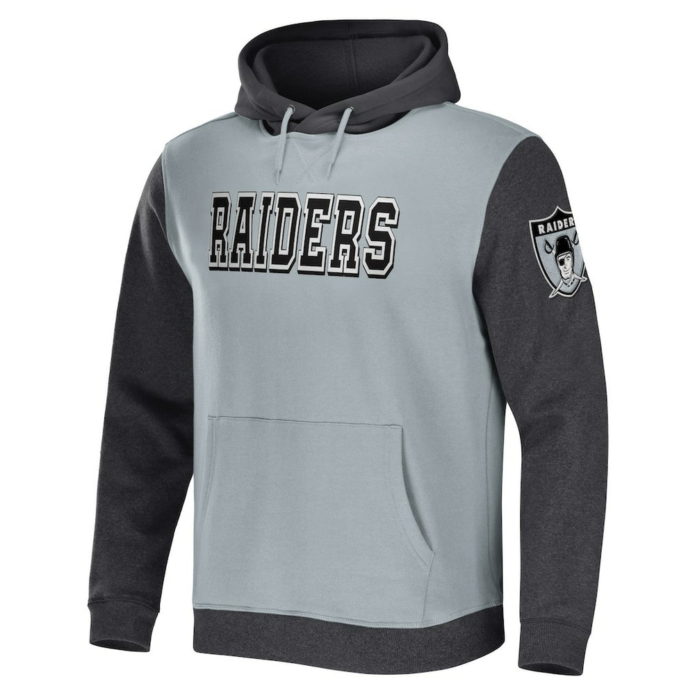 NFL Las Vegas Raiders NFL x Darius Rucker Collection Colorblock Pullover Hoodie