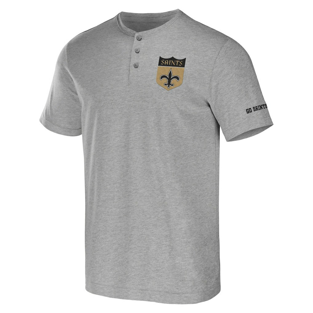 NFL New Orleans Saints NFL x Darius Rucker Collection Henley T-Shirt