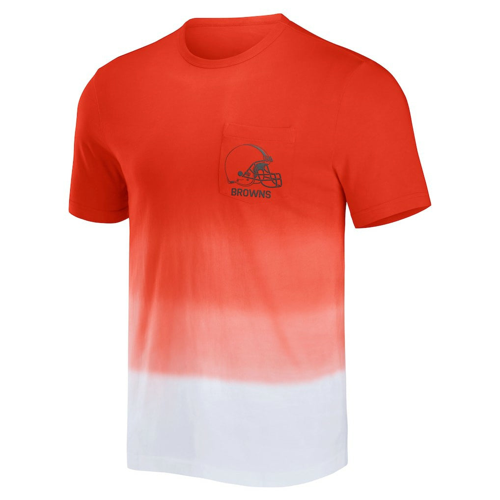 NFL Cleveland Browns NFL x Darius Rucker Collection Dip Dye Pocket T-Shirt
