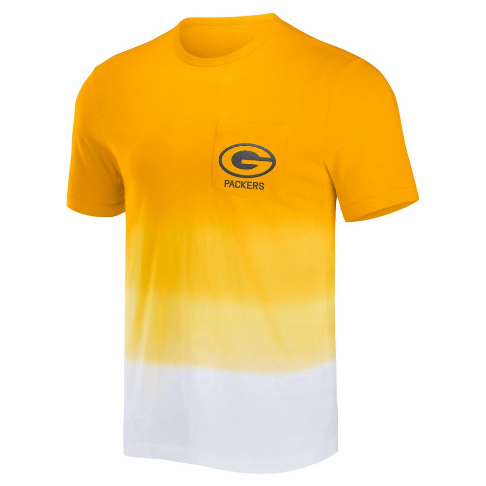 NFL Green Bay Packers NFL x Darius Rucker Collection Dip Dye Pocket T-Shirt