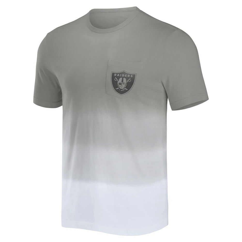 NFL Las Vegas Raiders NFL x Darius Rucker Collection Dip Dye Pocket T-Shirt