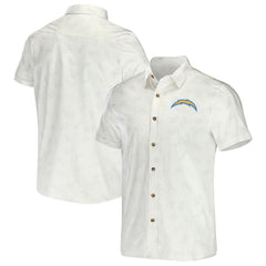 NFL Los Angeles Chargers NFL x Darius Rucker Collection Woven Button-Up T-Shirt