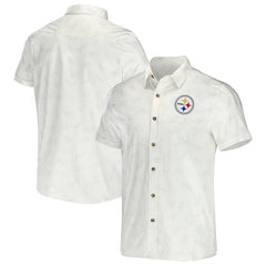 NFL Pittsburgh Steelers NFL x Darius Rucker Collection Woven Button-Up T-Shirt
