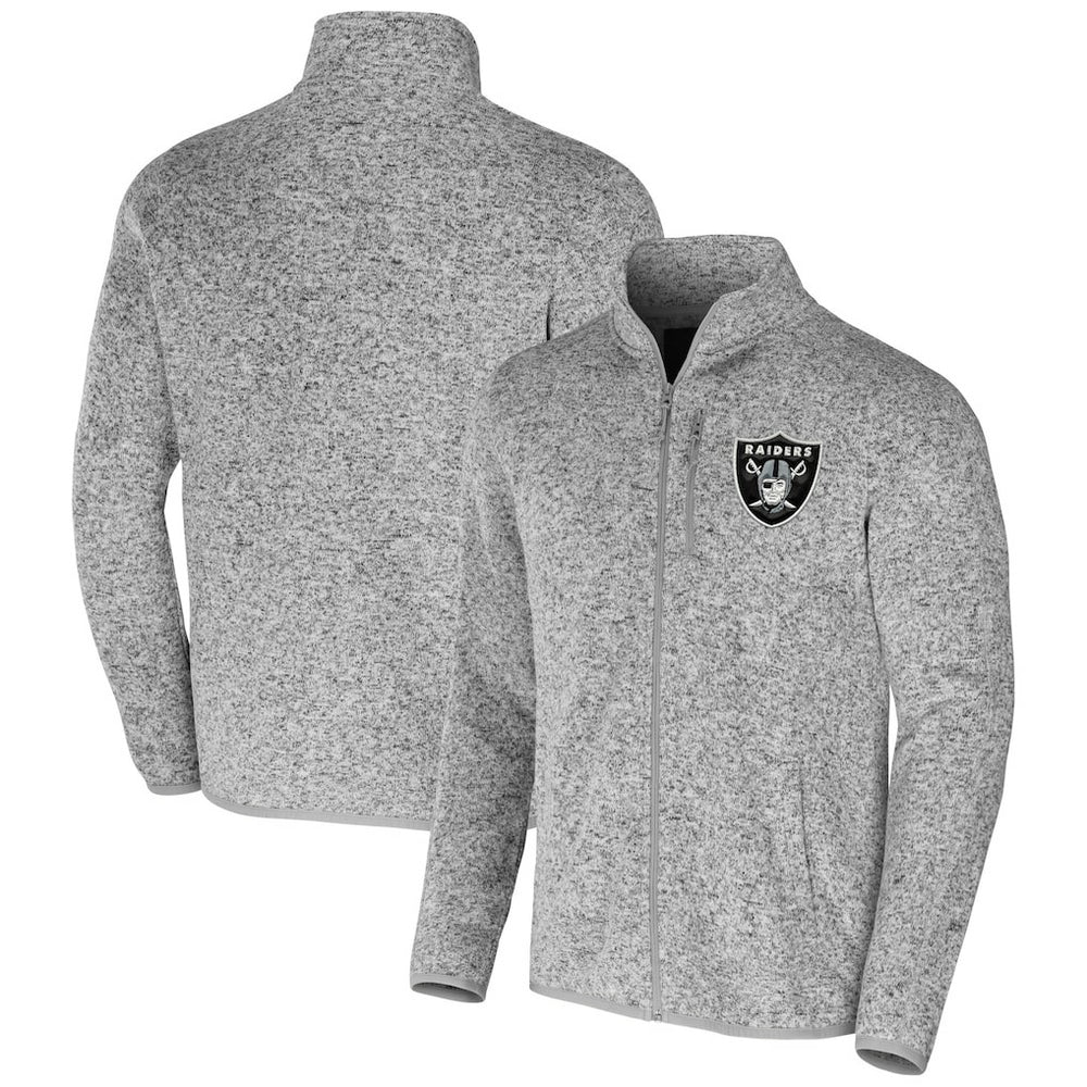 NFL Las Vegas Raiders NFL x Darius Rucker Collection Fleece Full-Zip Jacket