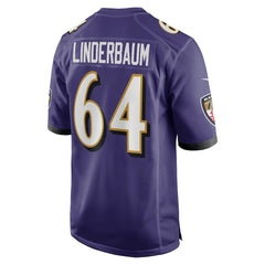 NFL Baltimore Ravens Tyler Linderbaum  Player Game Jersey