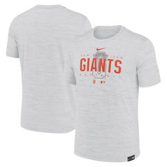 San Francisco Giants City Connect Velocity Practice Performance T-Shirt - Gray | Nike
