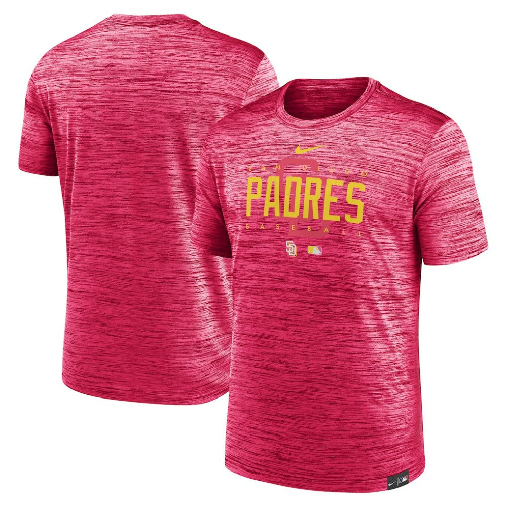 San Diego Padres City Connect Velocity Practice Performance T-Shirt - Pink | Nike