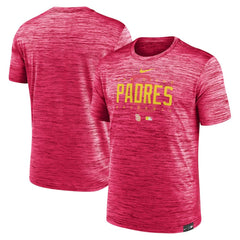 San Diego Padres City Connect Velocity Practice Performance T-Shirt - Pink | Nike