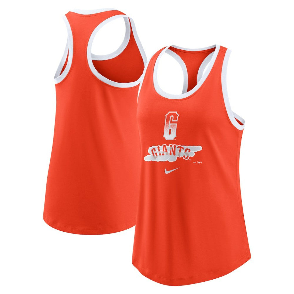 San Francisco Giants Women's City Connect Tri-Blend Tank Top - Orange | Nike
