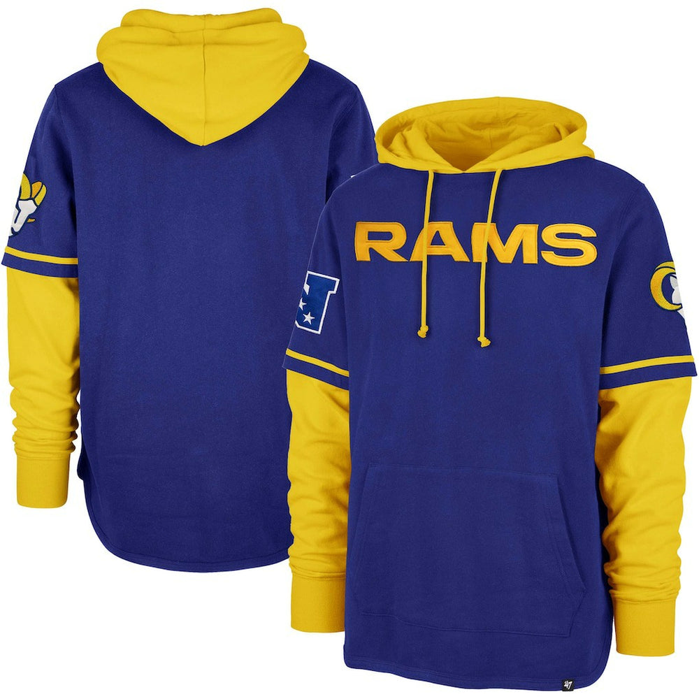 NFL Los Angeles Rams '47 Shortstop Pullover Hoodie