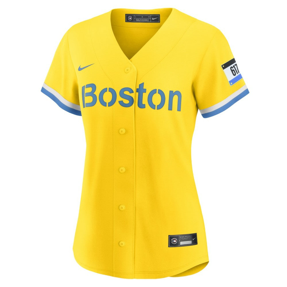 David Ortiz Boston Red Sox Women's City Connect Replica Player Jersey - Gold | Nike