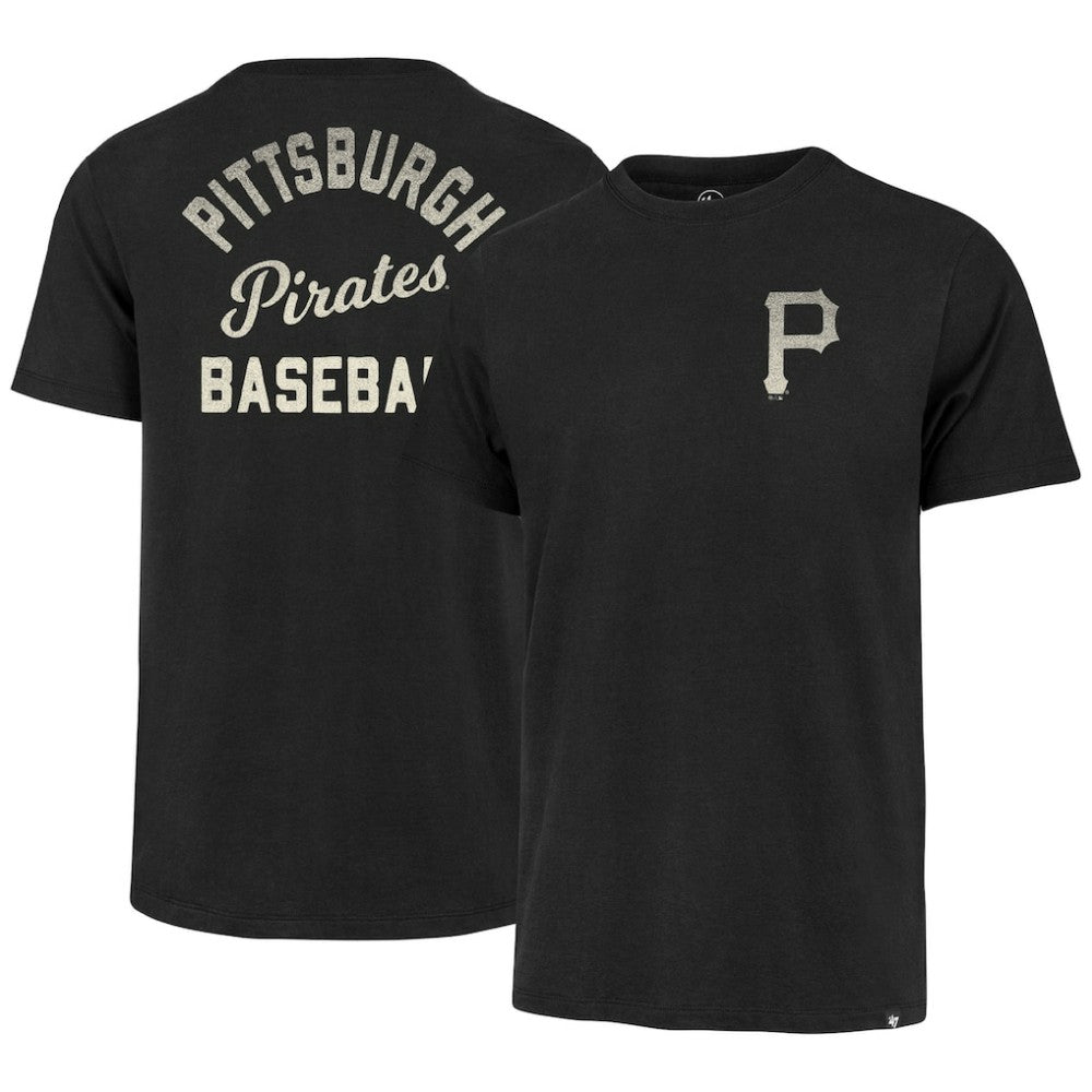 Pittsburgh Pirates Turn Back Franklin T-Shirt - Black | 47 brand