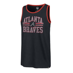 Atlanta Braves Winger Franklin Tank Top - Navy | 47 brand