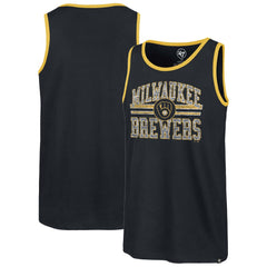 Milwaukee Brewers Winger Franklin Tank Top - Navy | 47 brand