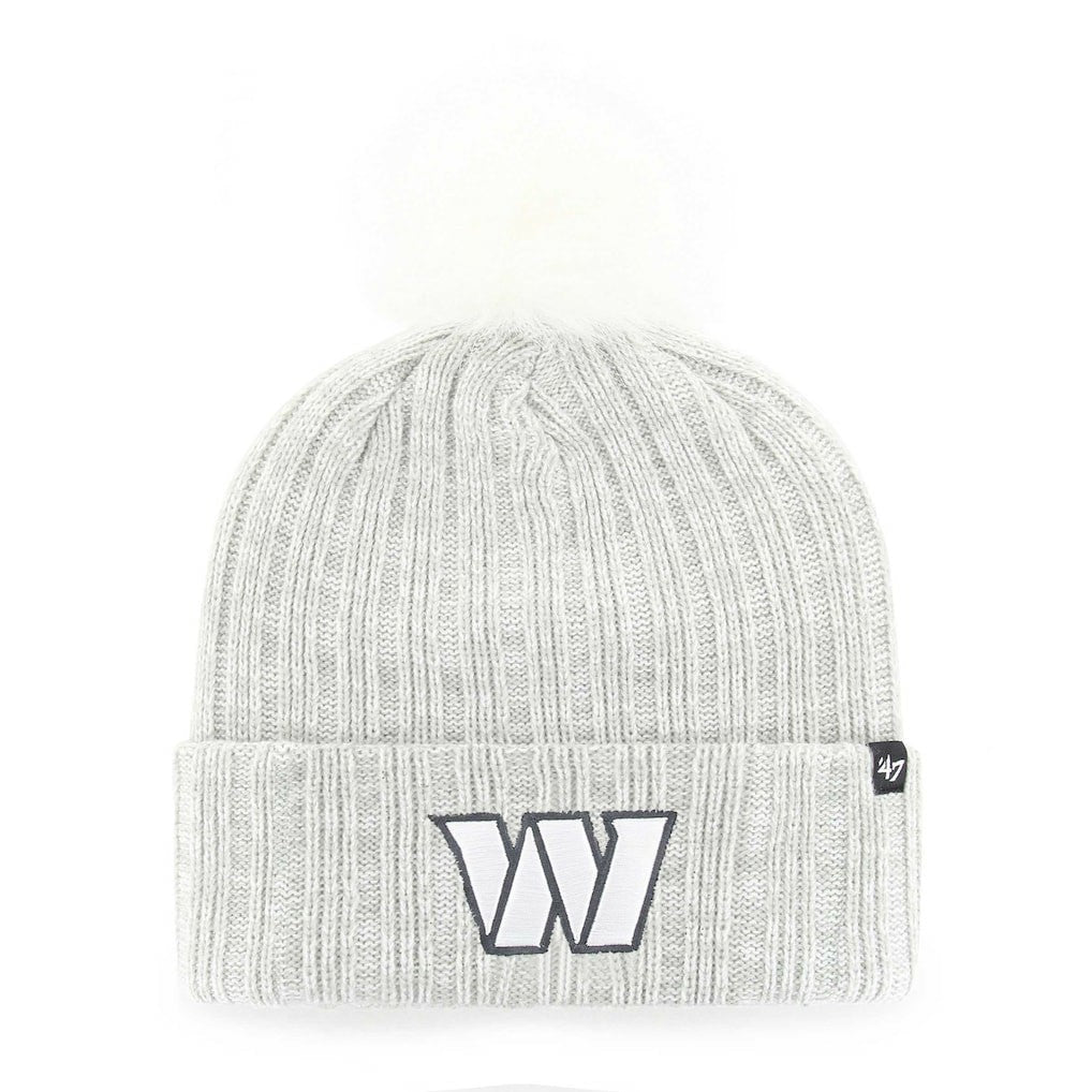 NFL Washington Commanders '47 Women's Koda Cuffed Knit Hat with Pom