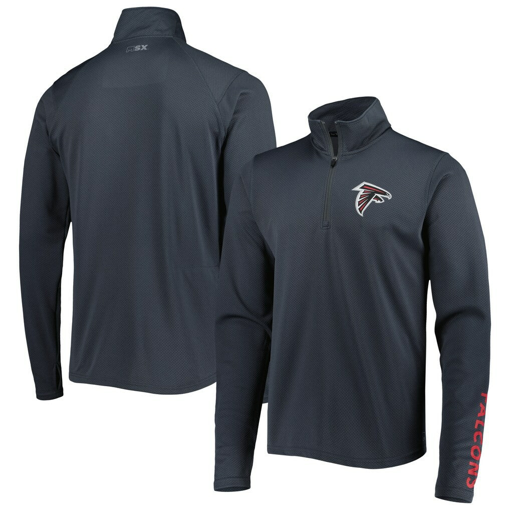 NFL Atlanta Falcons MSX by Michael Strahan Half-Zip Pullover