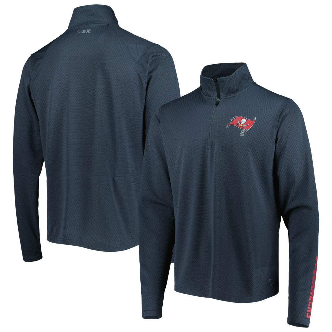 NFL Tampa Bay Buccaneers MSX by Michael Strahan Half-Zip Pullover