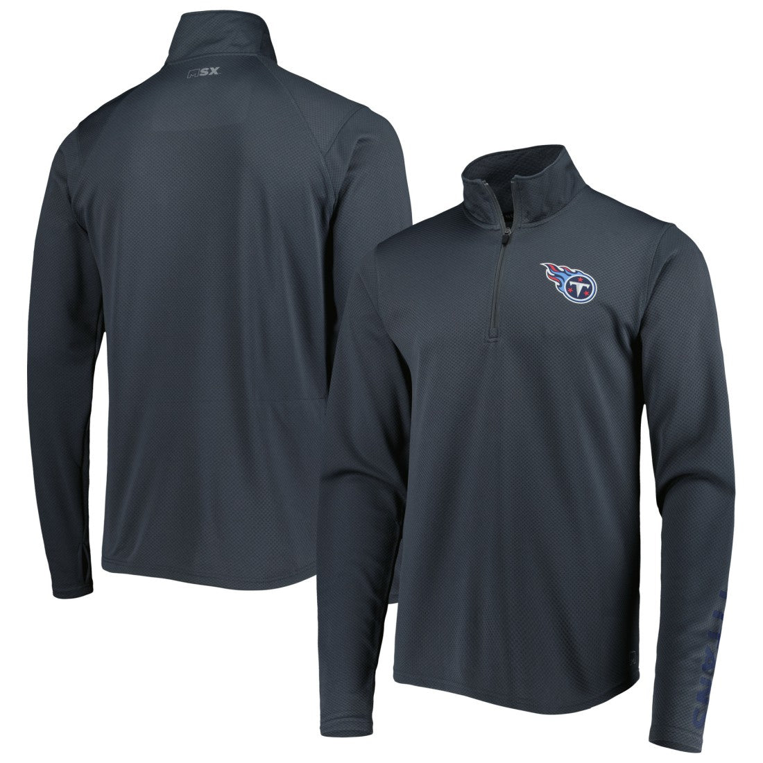 NFL Tennessee Titans MSX by Michael Strahan Half-Zip Pullover