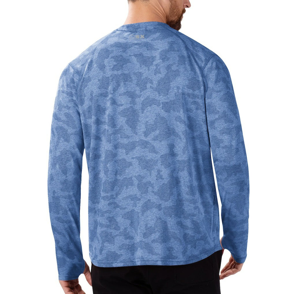 NFL New York Giants MSX by Michael Strahan Performance Camo Long Sleeve T-Shirt