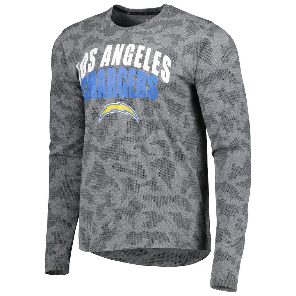 NFL Los Angeles Chargers MSX by Michael Strahan Performance Camo Long Sleeve T-Shirt