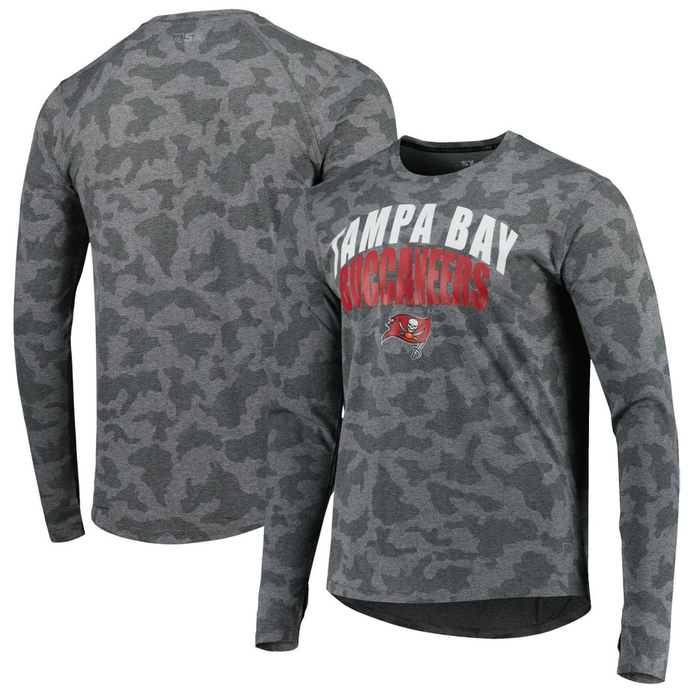 NFL Tampa Bay Buccaneers MSX by Michael Strahan Performance Camo Long Sleeve T-Shirt