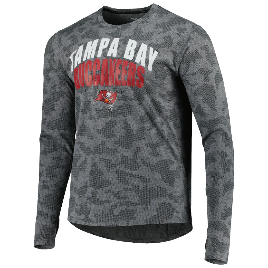 NFL Tampa Bay Buccaneers MSX by Michael Strahan Performance Camo Long Sleeve T-Shirt
