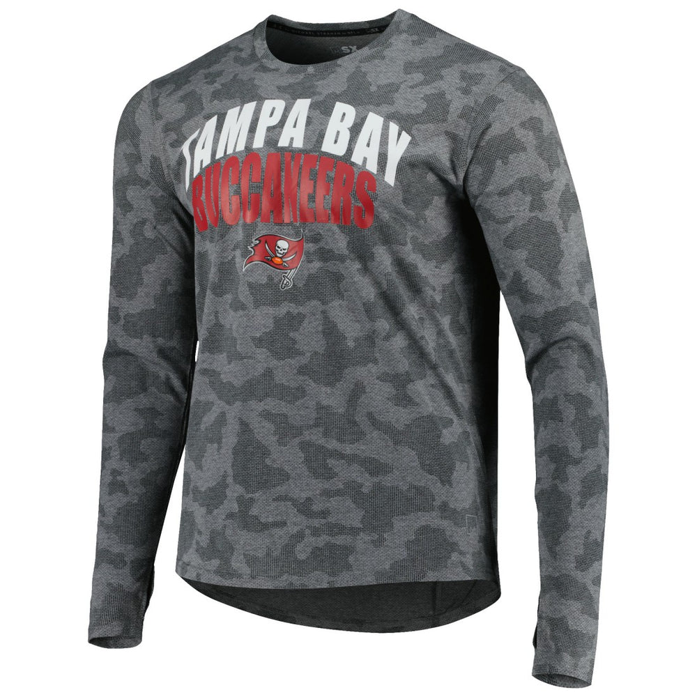 NFL Tampa Bay Buccaneers MSX by Michael Strahan Performance Camo Long Sleeve T-Shirt
