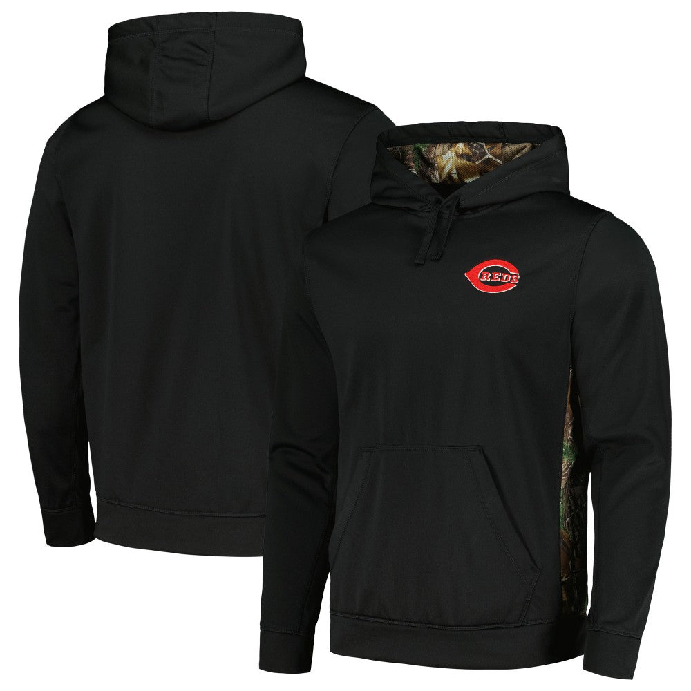 Cincinnati Reds Dunbrooke Ranger Pullover Hoodie - Black/Camo