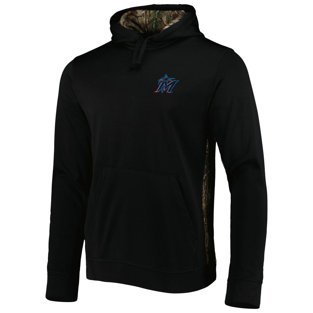 Miami Marlins Dunbrooke Ranger Pullover Hoodie - Black/Camo
