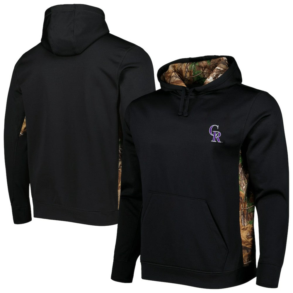 Colorado Rockies Dunbrooke Ranger Pullover Hoodie - Black/Camo