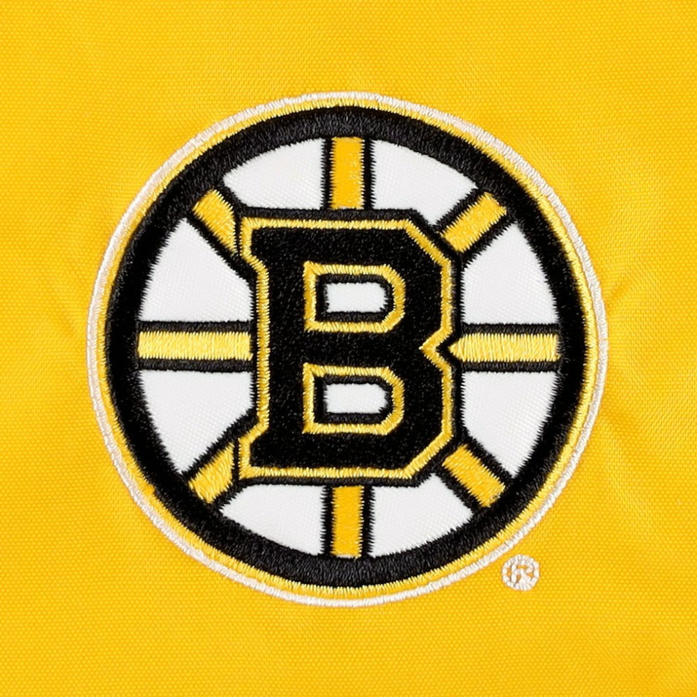 Boston Bruins Tommy Hilfiger Women's Staci Half-Zip Windbreaker Jacket